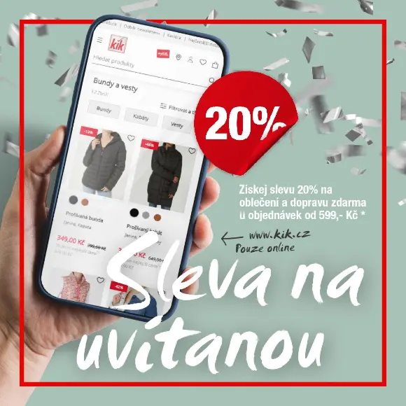 Vítejte na našem nově spuštěném e-shopu KiK pro Českou republiku! Vítejte na našem nově spuštěném e-shopu KiK pro Českou republiku!